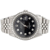 Men's Rolex Diamond Bezel Comes With Original Packaging