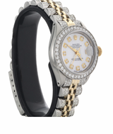 Rolex DateJust 2.6 CT. Ladies Watch! w/ box