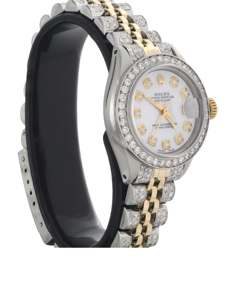 Rolex DateJust 2.6 CT. Ladies Watch! w/ box