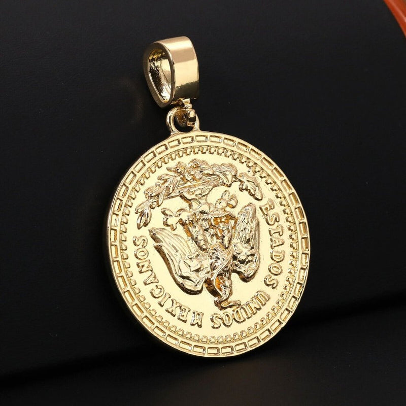 2pc 50 Pesos 14k Gold 20", 24" Rope Necklace