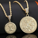 2pc 50 Pesos 14k Gold 20", 24" Rope Necklace