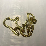 14k Cuban 20” Necklace New