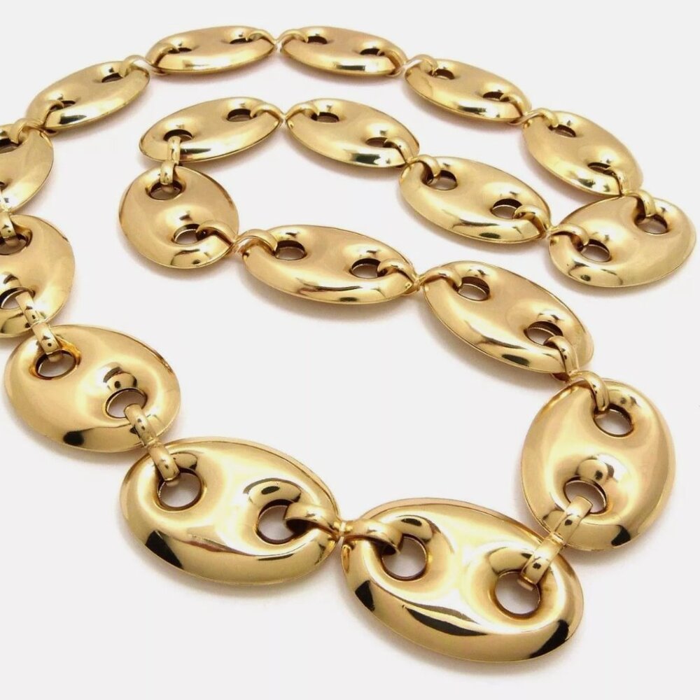 14k 27mm 30" Marina Chain Necklace