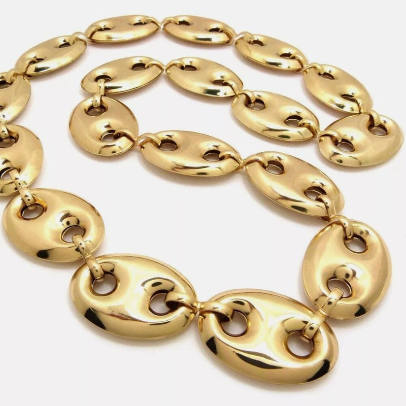 14k 27mm 30" Marina Chain Necklace
