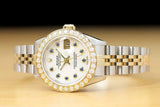 SALE! ROLEX LADIES SAPPHIRE 18K GOLD WATCH