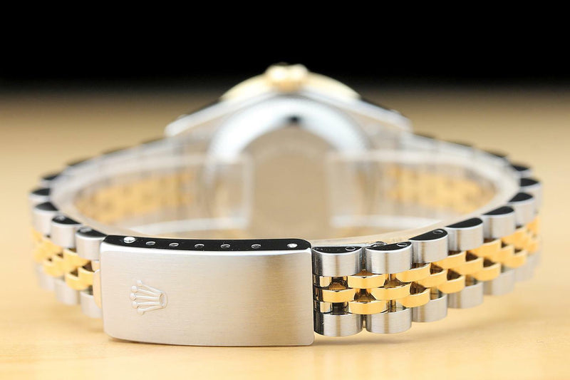 SALE! ROLEX LADIES SAPPHIRE 18K GOLD WATCH