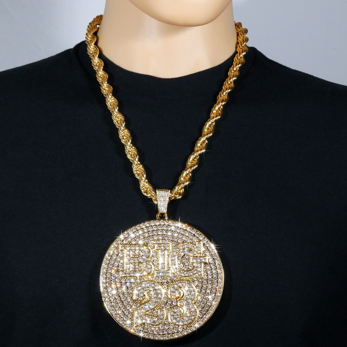 14k Rope Chain Necklace 10mm 24" & 30" Big 23 Gold Xxl Jewelry