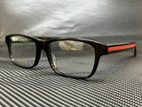 Gucci Men's Black Rectangular Eyeglasses