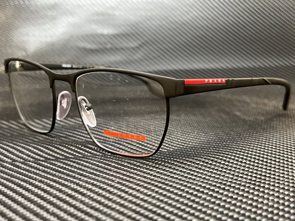 Prada Men's Black Square Eyeglasses