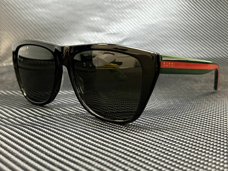 Gucci Men's Black Square Sunglasses