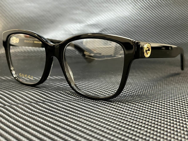 Gucci Women's Black Square Eyeglasses