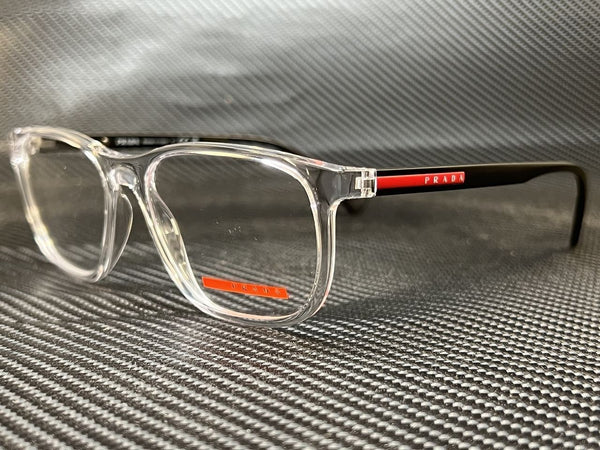 Prada Men's Crystal Rectangular Eyeglasses