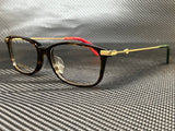 Gucci Women's Black Rectangular Eyeglasses