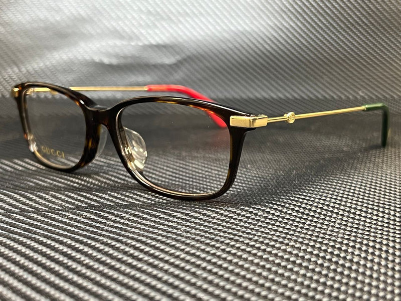 Gucci Women's Black Rectangular Eyeglasses