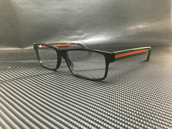 Gucci Men's Black 56mm Eyeglasses