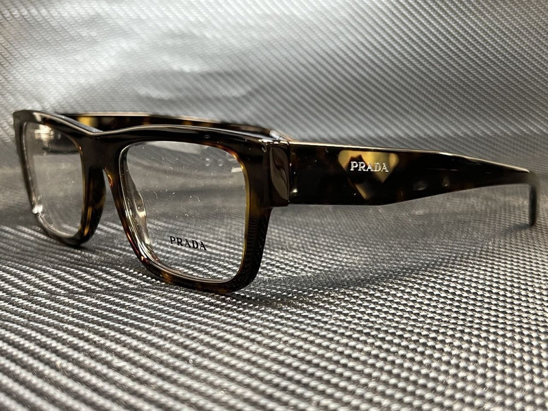 Prada Men's Havana 54mm Eyeglasses
