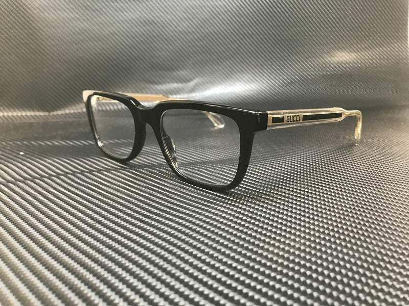 Gucci Men's Black Square Eyeglasses