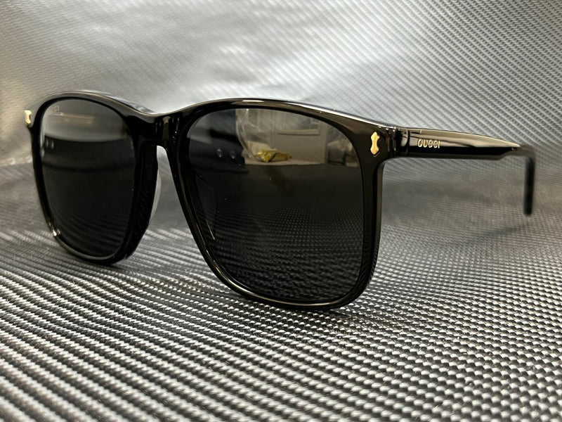 Gucci Men's Black Square Sunglasses