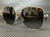 Gucci Women's Gold Square Sunglasses
