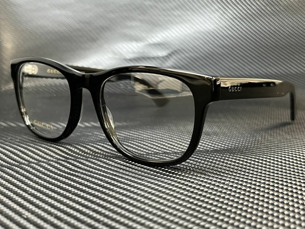 Gucci Men's Black Square Eyeglasses