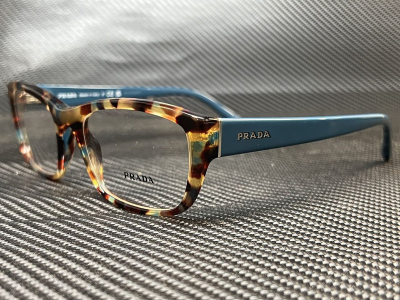 Prada Women's Blue Rectangular Eyeglasses