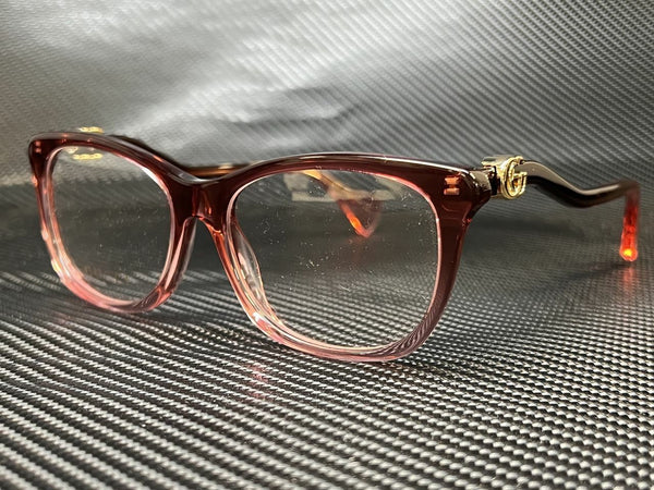 Gucci Women's Burgundy Cat Eye Eyeglasses