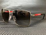 Prada Men's Silver 59mm Sunglasses
