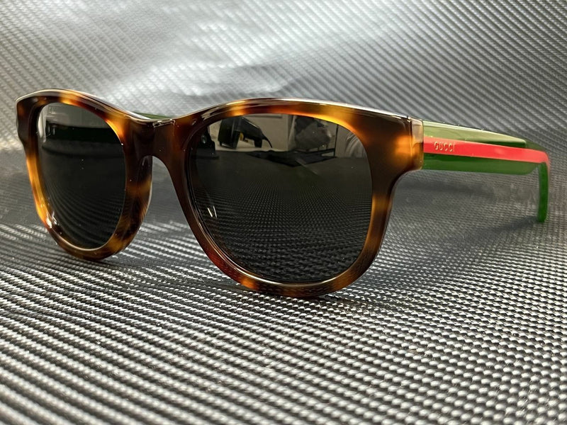 Gucci Men's Havana Round Sunglasses