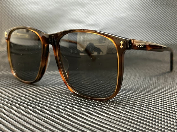 Gucci Men's Havana Square Sunglasses