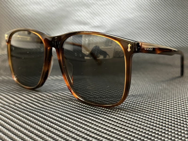 Gucci Men's Havana Square Sunglasses
