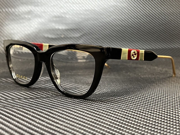 Gucci Women's Black Square Eyeglasses