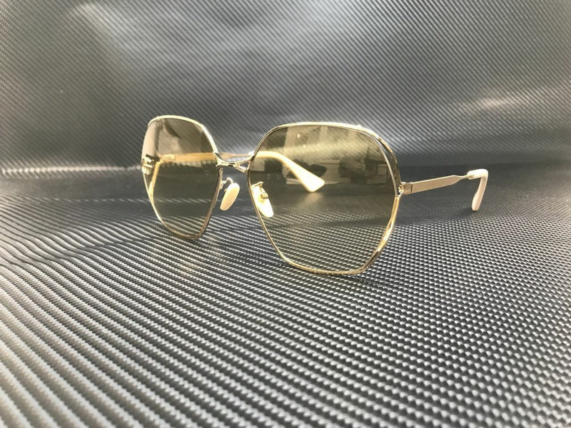 Gucci Women's Gold Square Sunglasses