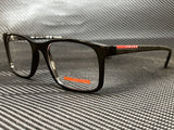 Prada Men's Black 52mm Eyeglasses