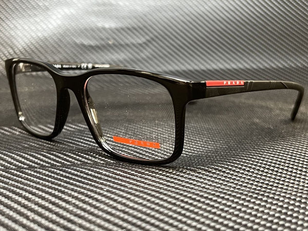 Prada Men's Black 52mm Eyeglasses