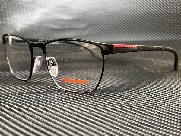 Prada Men's Black Square Eyeglasses