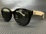 Gucci Women's Black Round Sunglasses