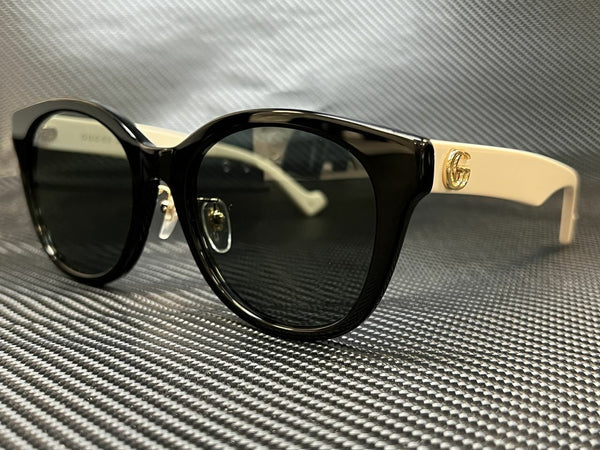 Gucci Women's Black Round Sunglasses
