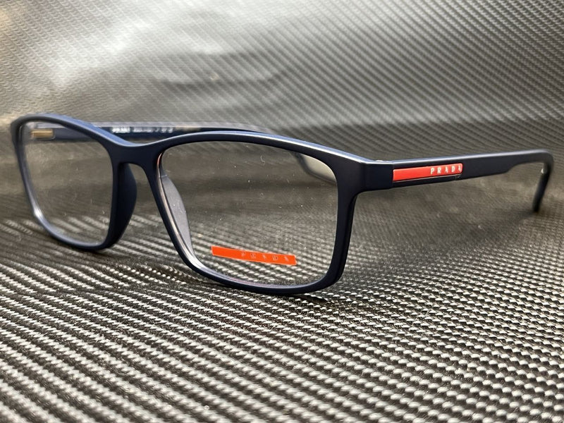 Prada Women's Blue Rectangular Eyeglasses