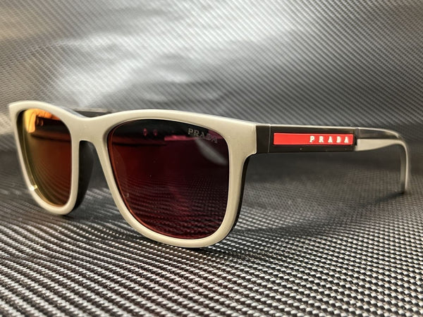 Prada Men's Grey Square Sunglasses