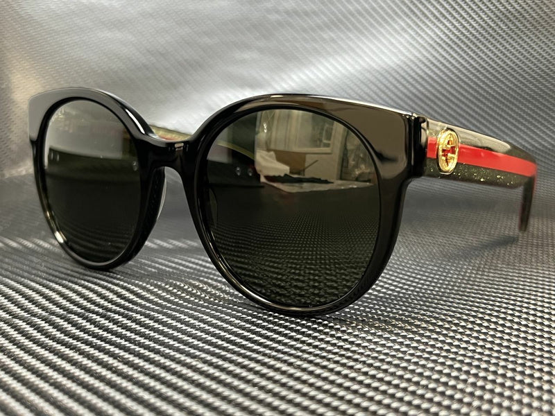 Gucci Women's Black Round Sunglasses
