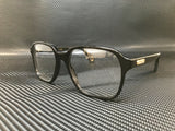Gucci Men's Black Rectangular Eyeglasses