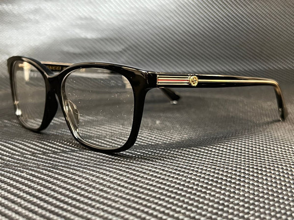 Gucci Women's Black Square Eyeglasses