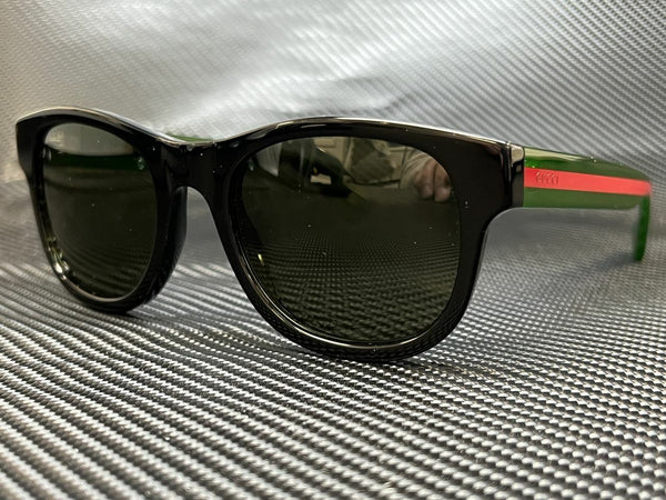 Gucci Men's Black Round Sunglasses