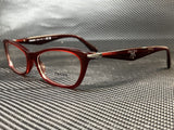 Prada Women's Red Cat Eye Eyeglasses