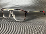 Gucci Men's Havana Rectangular Eyeglasses