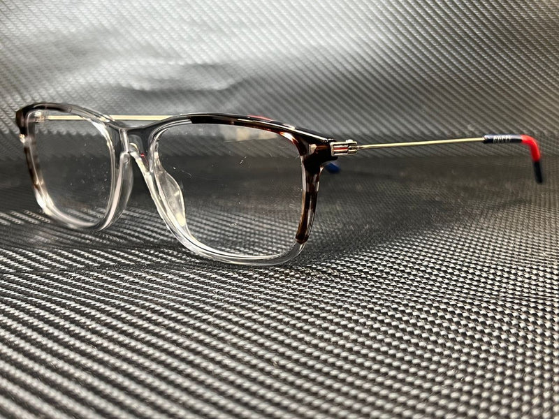 Gucci Men's Havana Rectangular Eyeglasses
