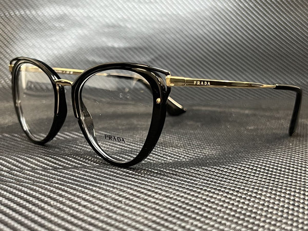 Prada Men's Havana Rectangular Eyeglasses