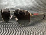 Prada Men's Gunmetal 61mm Sunglasses