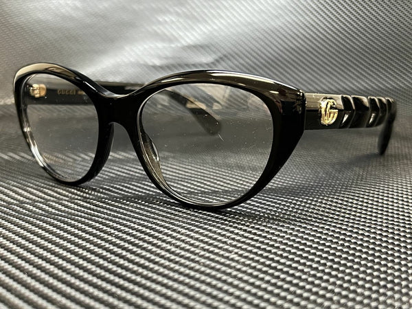 Gucci Women's Black Cat Eye Eyeglasses