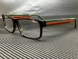 Gucci Men's Havana Eyeglasses